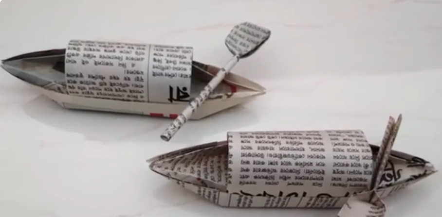 16. Newspaper Origami Workshop
